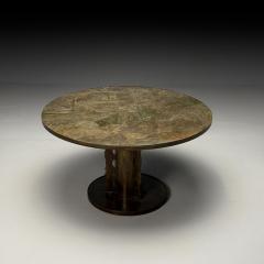 Philip and Kelvin LaVerne Philip Kelvin LaVerne Mid Century Modern Chan Center Table Bronze 1960s - 3937592