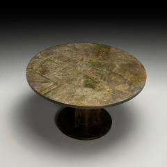 Philip and Kelvin LaVerne Philip Kelvin LaVerne Mid Century Modern Chan Center Table Bronze 1960s - 3937593