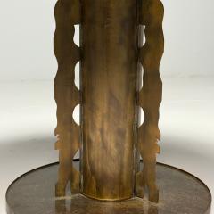 Philip and Kelvin LaVerne Philip Kelvin LaVerne Mid Century Modern Chan Center Table Bronze 1960s - 3937594