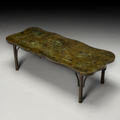 Philip and Kelvin LaVerne Philip Kelvin LaVerne Mid Century Modern Organic Form Coffee Table Bronze - 3871265