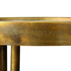 Philip and Kelvin LaVerne Philip Kelvin LaVerne Rare Eternal Forest Tea Table 1960s signed  - 2096602