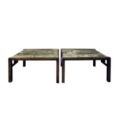 Philip and Kelvin LaVerne Philip Kelvin LaVerne Rare Pair of Festival Coffee Tables 1960s signed  - 763369