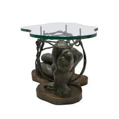 Philip and Kelvin LaVerne Philip Kelvin LaVerne Rare Persephone Enslaved Coffee Table 1970s Signed  - 4096122