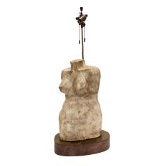 Philip and Kelvin LaVerne Philip Kelvin LaVerne Rare and Important Torso Table Lamps ca 1970 signed  - 3094852