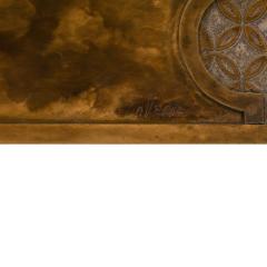 Philip and Kelvin LaVerne Philip Kelvin LaVerne Rare and Significant Kaun Corner Mirror 1960s Signed  - 3887586