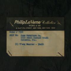 Philip and Kelvin LaVerne Philip Kelvin LaVerne Superb Tang Boucher Coffee Table 1960s Signed  - 4175658