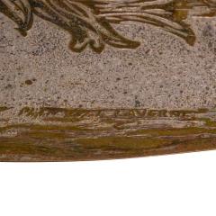 Philip and Kelvin LaVerne Philip Kelvin LaVerne Unique Important Aubusson Dining Table 1960s Signed - 4436270