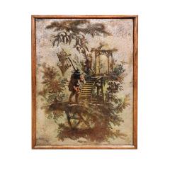 Philip and Kelvin LaVerne Philip Kelvin Laverne Pair of Chinois Plaques 1960s Signed  - 2488459