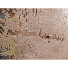 Philip and Kelvin LaVerne Philip Kelvin Laverne Pair of Chinois Plaques 1960s Signed  - 2488462