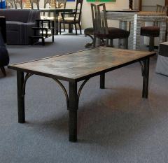 Philip and Kelvin LaVerne Philip and Kelvin LaVerne Bronze Coffee Table Imperial Court Scene  - 4719583