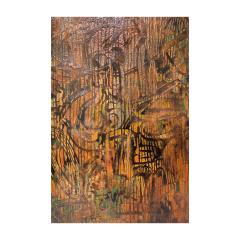 Philip and Kelvin LaVerne Philip and Kelvin LaVerne Bronze Painting Rhapsody 1 1972 Signed and Dated  - 2955012