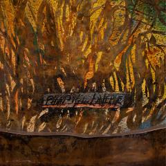 Philip and Kelvin LaVerne Philip and Kelvin LaVerne Exceptional Bronze Painting Passion 1960s Signed  - 4194512