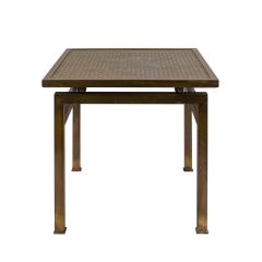Philip and Kelvin LaVerne Philip and Kelvin LaVerne Kuan Su Side Table with Floral Motif 1960s Signed  - 4128570