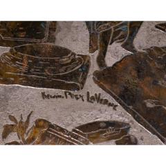 Philip and Kelvin LaVerne Philip and Kelvin LaVerne Magnificent Odyssey Coffee Table 1960s Signed  - 4253902