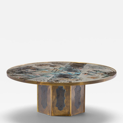 Philip and Kelvin LaVerne Philip and Kelvin LaVerne Mid Century Chan Bronze Coffee Table - 4754122