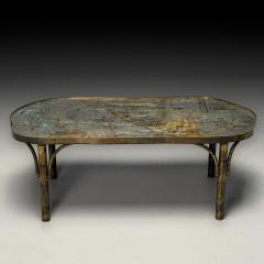 Philip and Kelvin LaVerne Philip and Kelvin LaVerne Mid Century Modern Chan 140 Coffee Table Bronze - 3890590