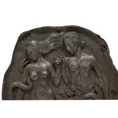 Philip and Kelvin LaVerne Philip and Kelvin LaVerne Rare Adam and Eve Wall Sculpture 1960s Signed  - 3285564