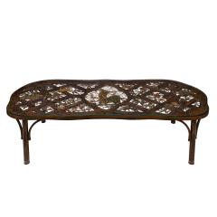 Philip and Kelvin LaVerne Philip and Kelvin LaVerne Rare Fragonard Pierced Coffee Table 1960s Signed  - 4398991