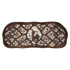 Philip and Kelvin LaVerne Philip and Kelvin LaVerne Rare Fragonard Pierced Coffee Table 1960s Signed  - 4398993