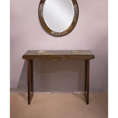 Philip and Kelvin LaVerne Philip and Kelvin LaVerne Rare Kuan Yin Console Table 1970s Signed  - 4281399