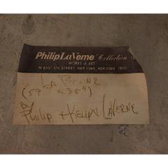 Philip and Kelvin LaVerne Philip and Kelvin LaVerne Rare Laviere Sculpture in Bronze 1960s Signed  - 3264241