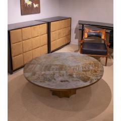 Philip and Kelvin LaVerne Philip and Kelvin LaVerne Rare Odyssey Coffee Table 1960s Signed  - 4385227