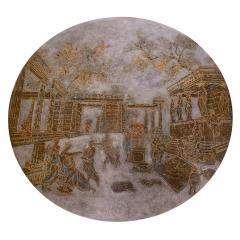 Philip and Kelvin LaVerne Philip and Kelvin LaVerne Rare Odyssey Coffee Table 1960s Signed  - 4385235