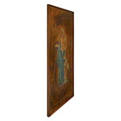 Philip and Kelvin LaVerne Philip and Kelvin LaVerne Rare Pair of Large Classical Plaques 1960s Signed  - 4291514
