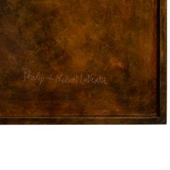 Philip and Kelvin LaVerne Philip and Kelvin LaVerne Rare Pair of Large Classical Plaques 1960s Signed  - 4291521