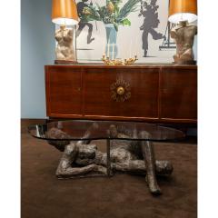 Philip and Kelvin LaVerne Philip and Kelvin LaVerne Rare and Important Figural Coffee Table 1970s Signed  - 3241960