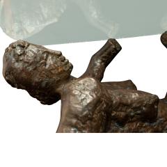 Philip and Kelvin LaVerne Philip and Kelvin LaVerne Rare and Important Figural Coffee Table 1970s Signed  - 3241961