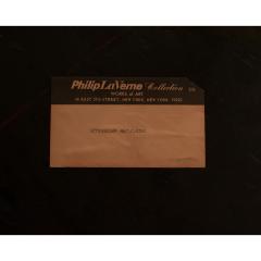Philip and Kelvin LaVerne Philip and Kelvin LaVerne Stunning Etruscan Spiral Coffee Table 1960s Signed  - 4249989