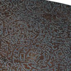 Philip and Kelvin LaVerne Philip and Kelvin LaVerne Stunning Etruscan Spiral Coffee Table 1960s Signed  - 4249992