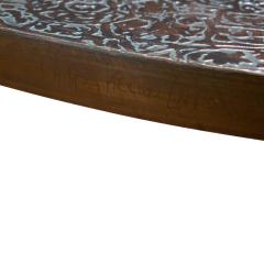 Philip and Kelvin LaVerne Philip and Kelvin LaVerne Stunning Etruscan Spiral Coffee Table 1960s Signed  - 4249995