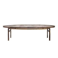 Philip and Kelvin LaVerne Philip and Kelvin LaVerne Stunning Ming 133 Coffee Table 1960s Signed  - 4413600
