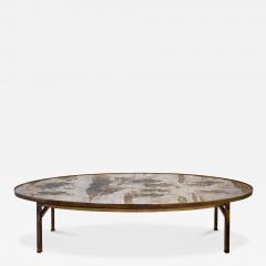 Philip and Kelvin LaVerne Philip and Kelvin LaVerne Stunning Ming 133 Coffee Table 1960s Signed  - 4414128