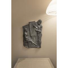 Philip and Kelvin LaVerne Philip and Kelvin LaVerne The Untrammelled Mood Wall Sculpture 1960s Signed  - 3297261