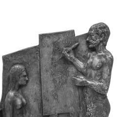 Philip and Kelvin LaVerne Philip and Kelvin LaVerne The Untrammelled Mood Wall Sculpture 1960s Signed  - 3297264