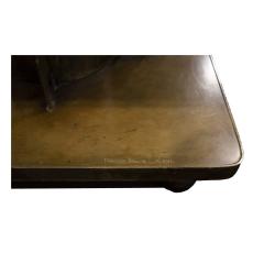 Philip and Kelvin LaVerne Philip and Kelvin LaVerne Unique 2 piece Etruscan Dining Table 1960s Signed  - 2794692