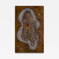 Philip and Kelvin LaVerne Philip and Kelvin LaVerne Unique Collage Broken Heart 1970s Signed  - 4329227