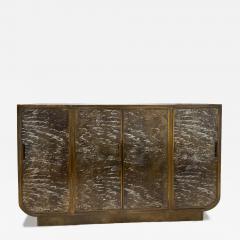 Philip and Kelvin LaVerne Philip and Kelvin LaVerne Very Rare and Important Waves Cabinet 1960s Signed  - 4684228