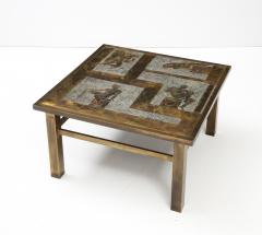 Philip and Kelvin LaVerne Philip and Kelvin Laverne Rare Medici Coffee Table 1960s Signed - 3262146