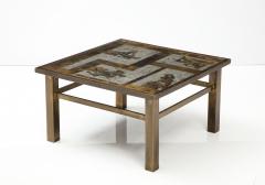 Philip and Kelvin LaVerne Philip and Kelvin Laverne Rare Medici Coffee Table 1960s Signed - 3262147