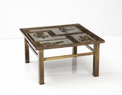 Philip and Kelvin LaVerne Philip and Kelvin Laverne Rare Medici Coffee Table 1960s Signed - 3262148