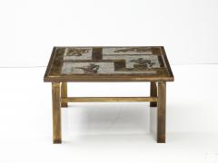 Philip and Kelvin LaVerne Philip and Kelvin Laverne Rare Medici Coffee Table 1960s Signed - 3262149