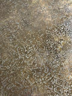 Philip and Kelvin LaVerne RARE ETRUSCAN BRASS TABLE BY PHILIP AND KELVIN LAVERNE - 4318133