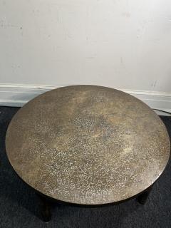 Philip and Kelvin LaVerne RARE ETRUSCAN BRASS TABLE BY PHILIP AND KELVIN LAVERNE - 4318136