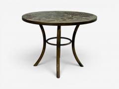 Philip and Kelvin LaVerne Rare Center Table Bronze USA 1960s - 4642959