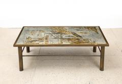 Philip and Kelvin LaVerne Rare Chan Cocktail Table by Philip Kelvin LaVerne - 4487262