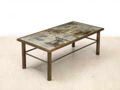 Philip and Kelvin LaVerne Rare Chan Cocktail Table by Philip Kelvin LaVerne - 4623282